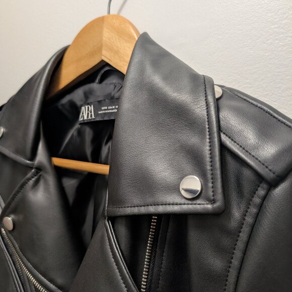 FAUX LEATHER ZARA JACKET - Picture 5 of 6